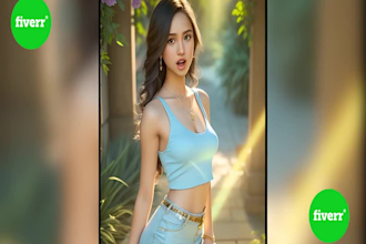 make 4k stunning ai video arts of your desire