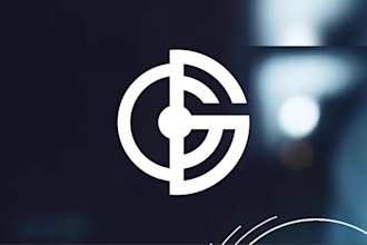 design minimal modern initial letters monogram business logo