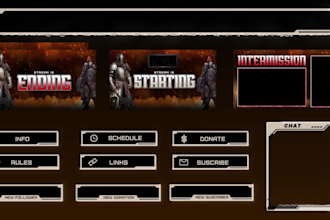 create twitch overlay with animation
