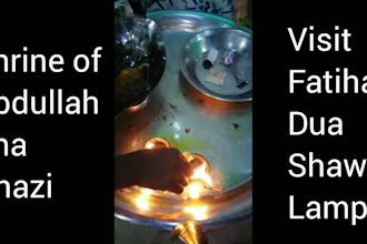 pray for you in shrine of abdullah shah ghazi karachi