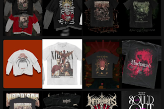 design merch for your band or brand