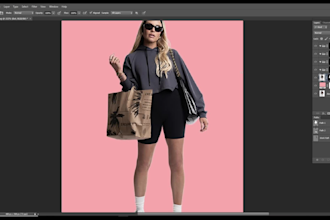model layer mask,color correction , photo retouching service