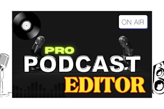 do podcast audio editing post production mixing and mastering cleanup transcript