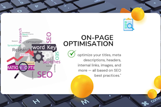 perform an SEO audit report and do on page optimization