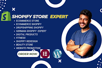 shopify ecommerce website pet store beauty shopify dropshipping store webstore