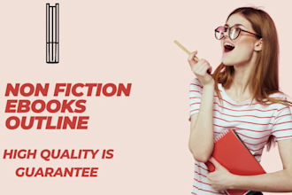 write best outline for your non fiction book or kindle ebook