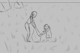 draw a storyboard for your film, animation, and commercial