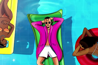 2d character modeling,2d animation,2d cartoon music video,2d lyric video