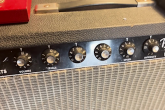 record vintage blues guitar