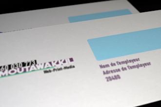 personalized stationery and custom corporate brand identity
