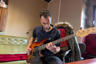 record a bass track for your song