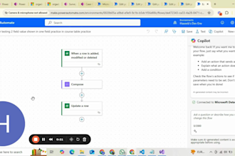 build automation workflow using power automate and powerapps
