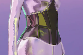create 3d fashion illustration
