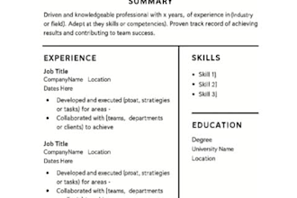 design a clean, modern, and professional resume for you