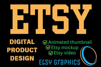 setup etsy digital product shop, etsy digital products, etsy product listing SEO