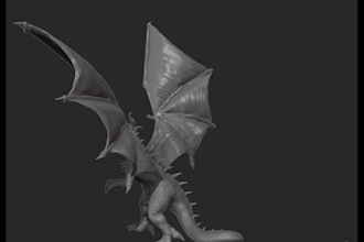 model or sculpt 3 d characters that can be printed