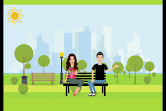 create animated stop motion video for you