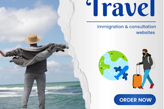 build wordpress travel agency and tour booking website and SEO