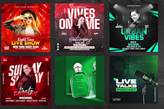 do attractive graphic design, flyer, banner, poster, infographic and more