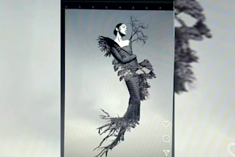 create fashion design portfolio and unique moodboards for you