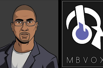 record a radio quality, north american male voiceover