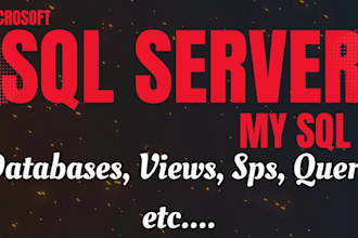 design, develop a custom, scalable sql or nosql databases and queries