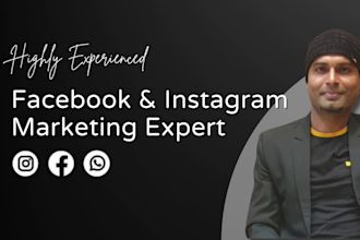 run facebook instagram meta ads manager marketing campaign for shopify sale lead