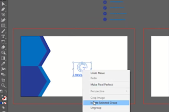 create professional, unique, modern business card design