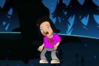 animate any cartoon character and create 2d animated video