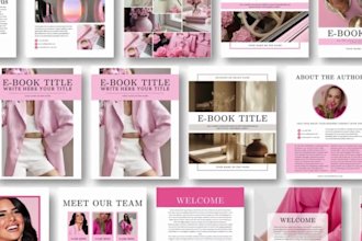canva ebook workbook design magazine booklet worksheet design flyer design