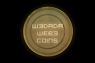 create custom 3d nft crypto coin for your project