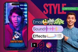 edit instagram reels and youtube shorts with captions