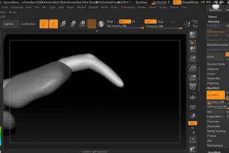 create a model of a monster or animal u want