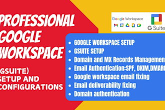 fix google workspace, gsuite, mx, dns, smtp, webmail email deliverability issues
