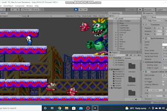 develop 2d and 3d games for you on unity engine