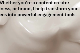 create video ads commercial, product promo and product demo video