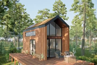 provide professional tiny house, container house with 3d modeling and rendering