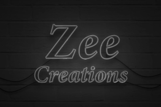 make neon logo animation