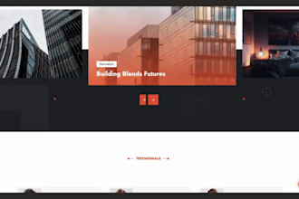 build a premium construction website or contractor website, handyman website