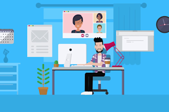 create saas explainer video 2d animated explainer for you