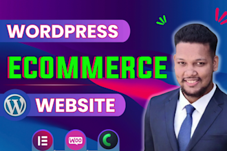 create fully functional ecommerce website with wordpress woocommerce