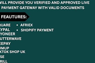 provide you verified payment gateway