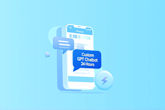 build your ai chatbot with gpt in 24 hours fast delivery