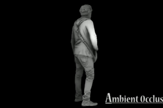 3d scan clean up fix edit smooth mesh 3d raw scan data face head retopology