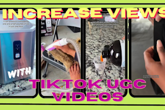 be your tiktok ugc video creator making effective shoppable videos