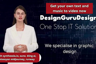 create german ai explainer text to music videos using synthesia kling