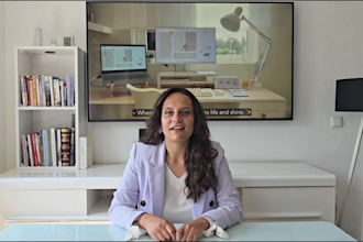 record a spokesperson home office or corporate video