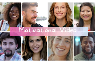 create luxury celebrities motivational videos for the growth of your accounts