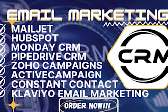 do detailed zoho campaigns, monday crm hubspot, pipedrive, klaviyo omnisend