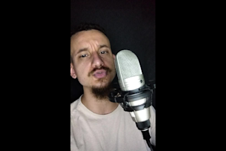 record a unique professional brazilian portuguese voice over